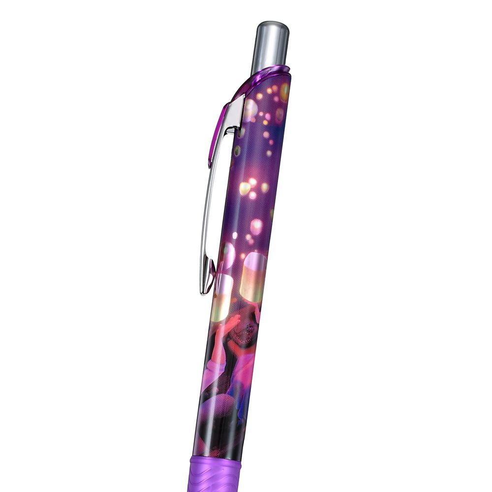 現貨｜【日本 Disney Store 限定】Rapunzel 長髮公主 日本製 Pentel EnerGel 0.5mm 黑色 啫喱筆 209008