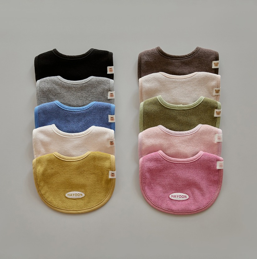 DOTTODOT 果凍標籤毛圈布系列-姓名訂製款寶寶專屬圍嘴