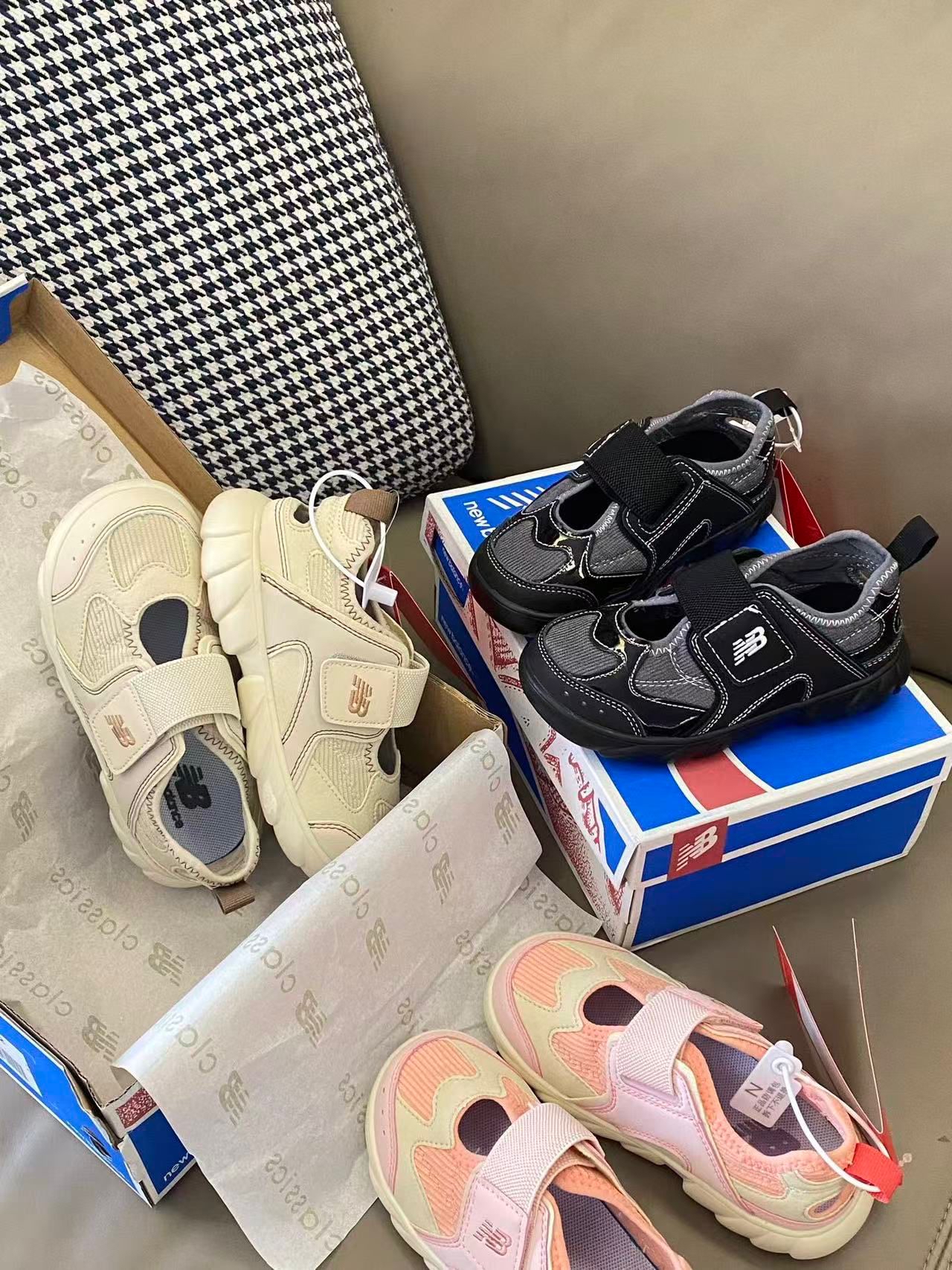 廠單nb920網眼運動涼鞋