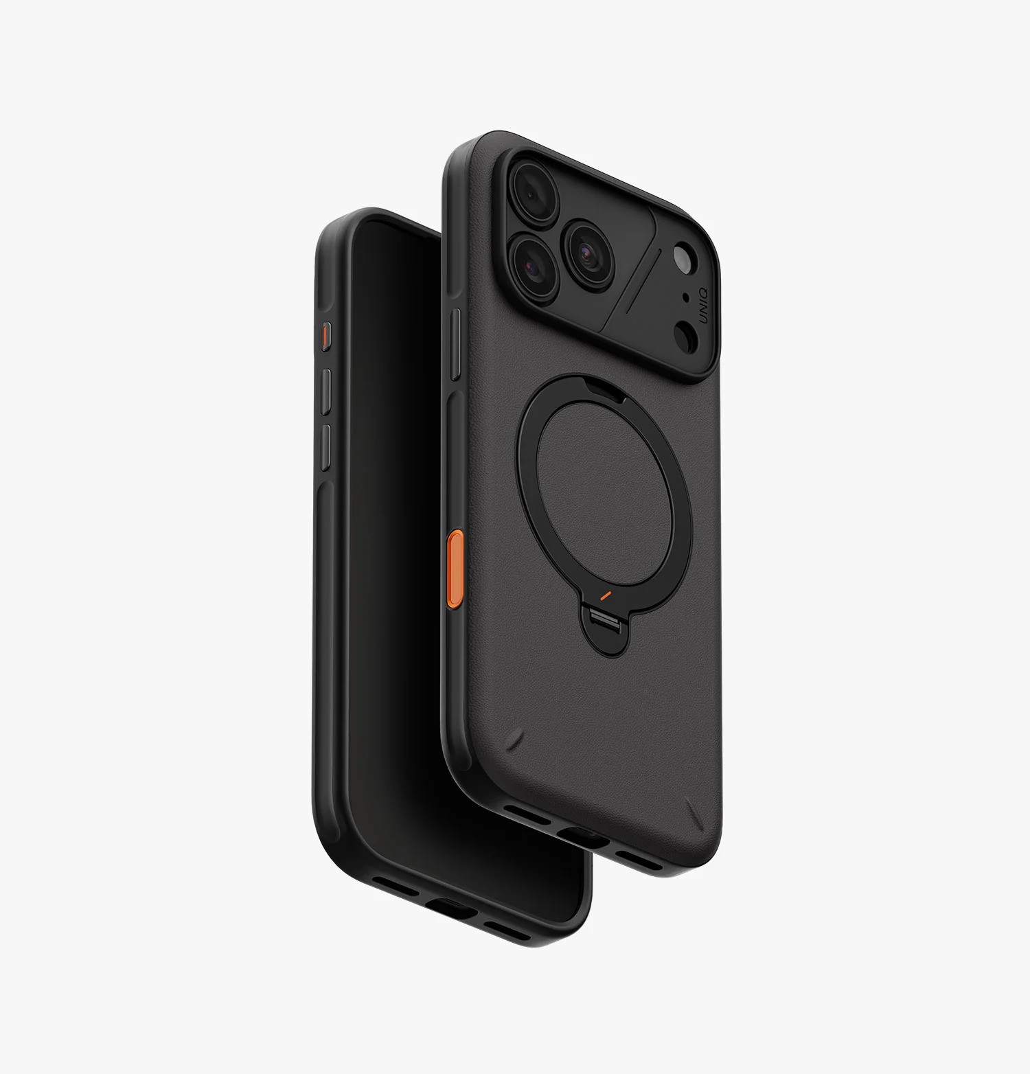 [全港免運] - UNIQ Elix 360 Kickstand Leather Case For iPhone 18 Pro 系列 [4色選擇]