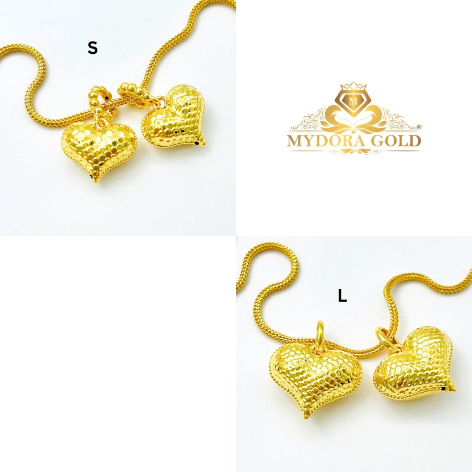 MYDORA Loket Sisik Love Gemuk Full Gold (5G) l EMAS 916/22K