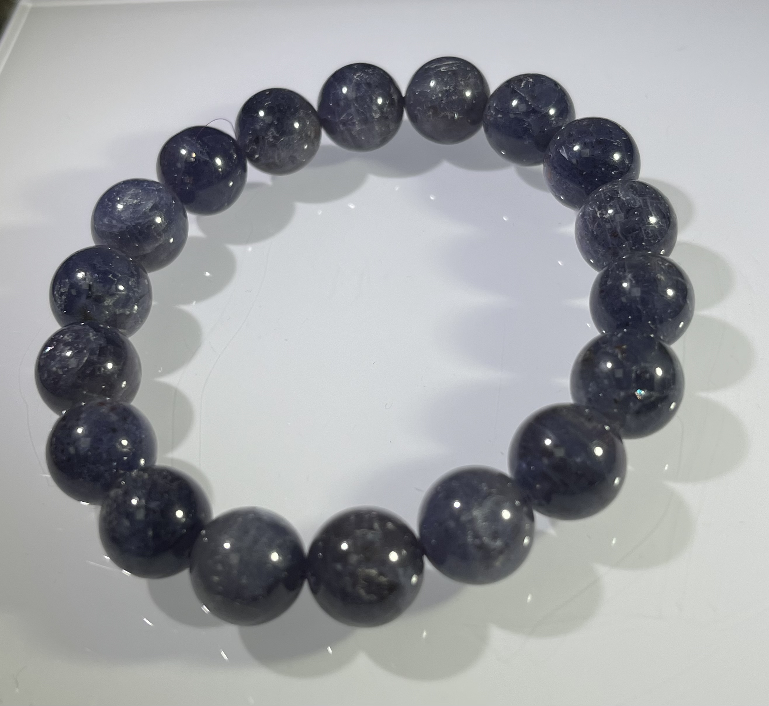 透體血滴堇青石 12mm