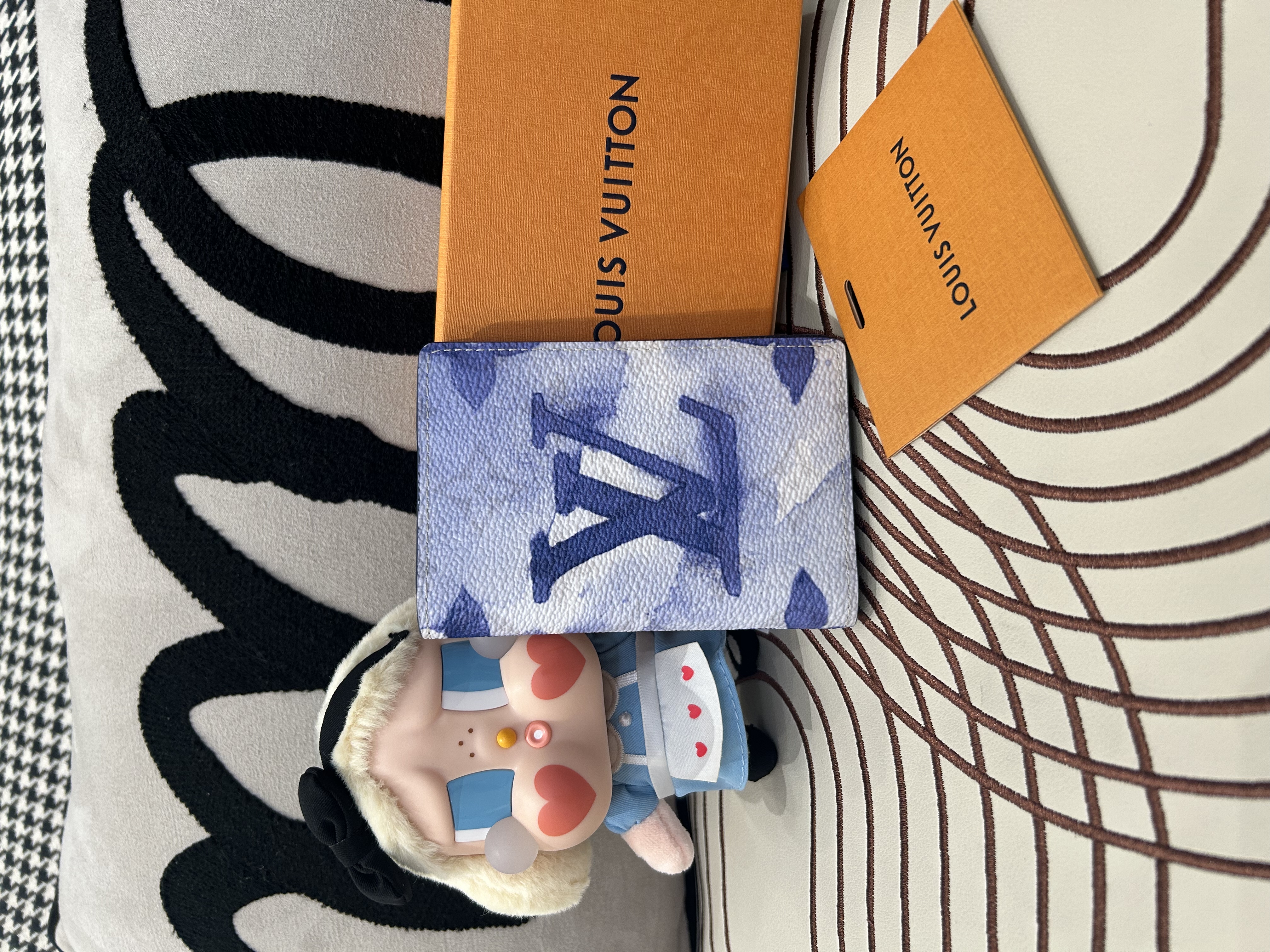 未使用品 Lv pocket organizer watercolor 限量色 M80455 100%Authentic,unused ✅dust bag✅box  