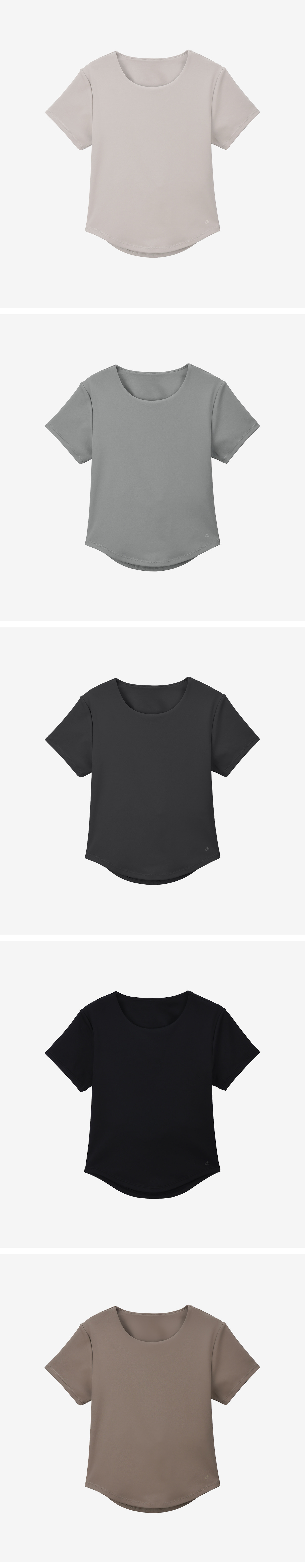 預購_Back Open Slim Fit Pro T-shirt by Conch