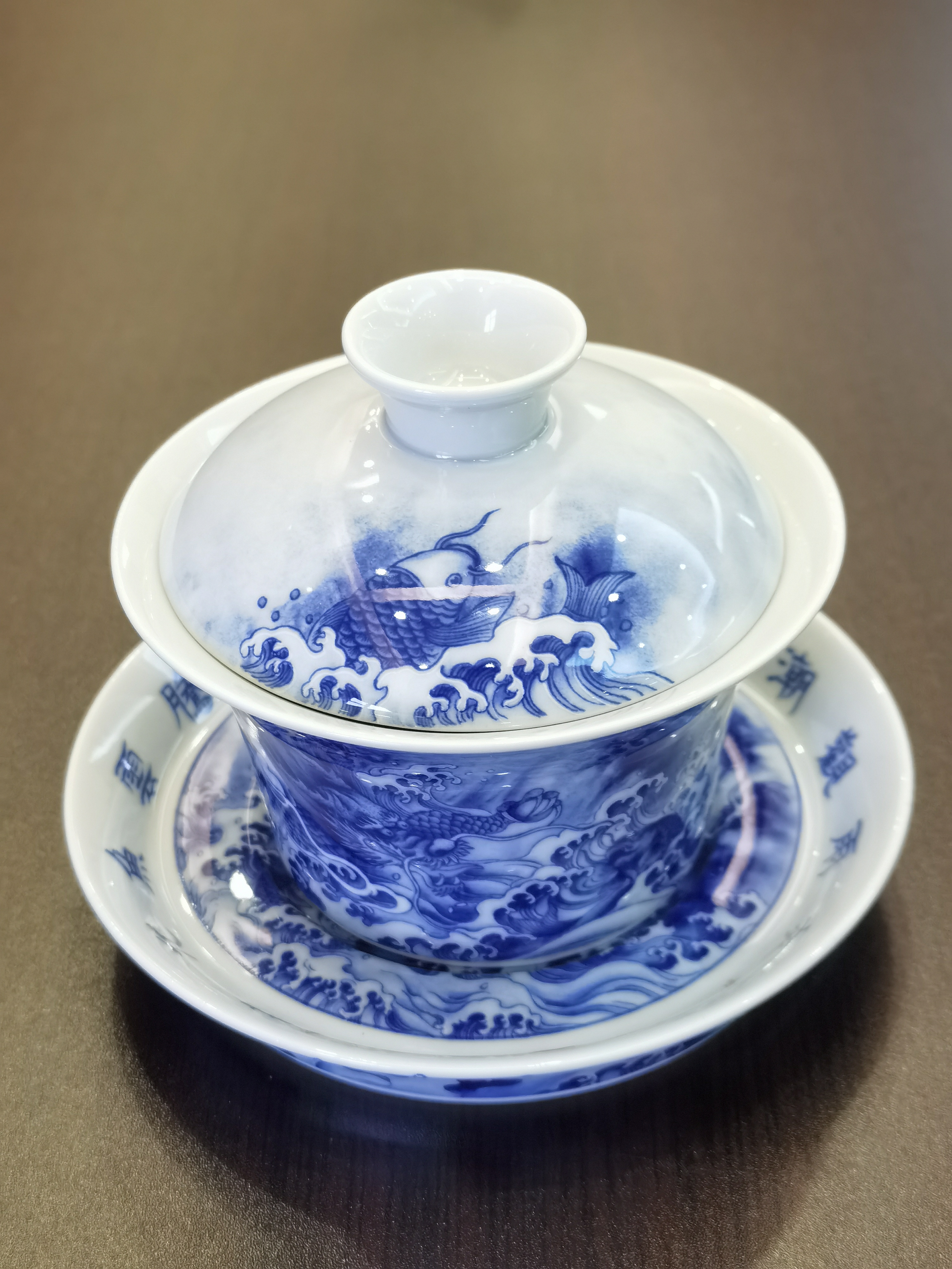 9-青花瓷 - 茶蓋碗 - <有需要請聯絡我們 852-6329 6186>