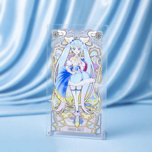 開闊天空! 光之美少女 PreCure 彩繪玻璃風板畫 #P-PCG0240 [Toei] (PRE-ORDER) [2026/10]