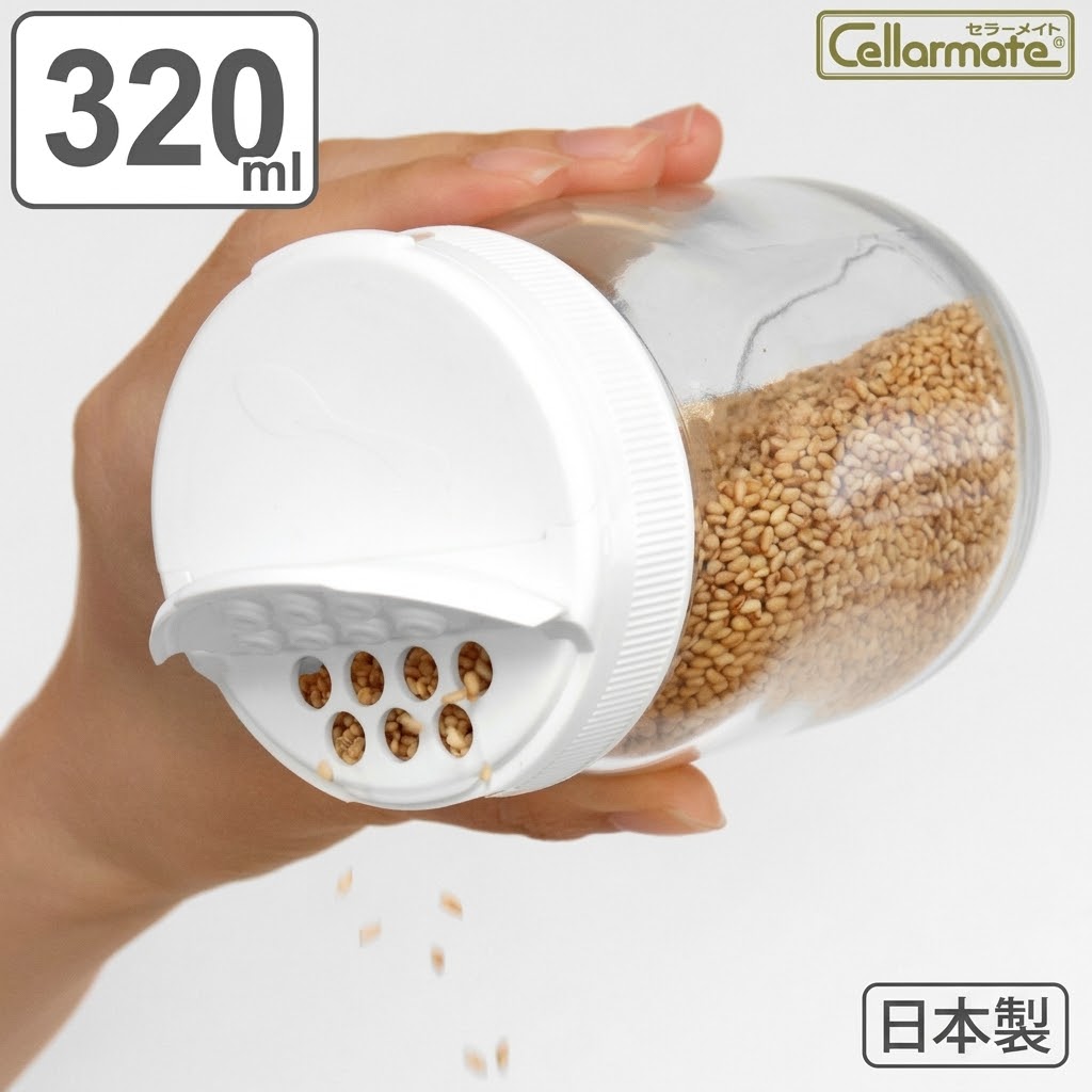 【現貨】🔥🔥【日本製《CELLOMATE》兩用附匙玻璃調味樽】