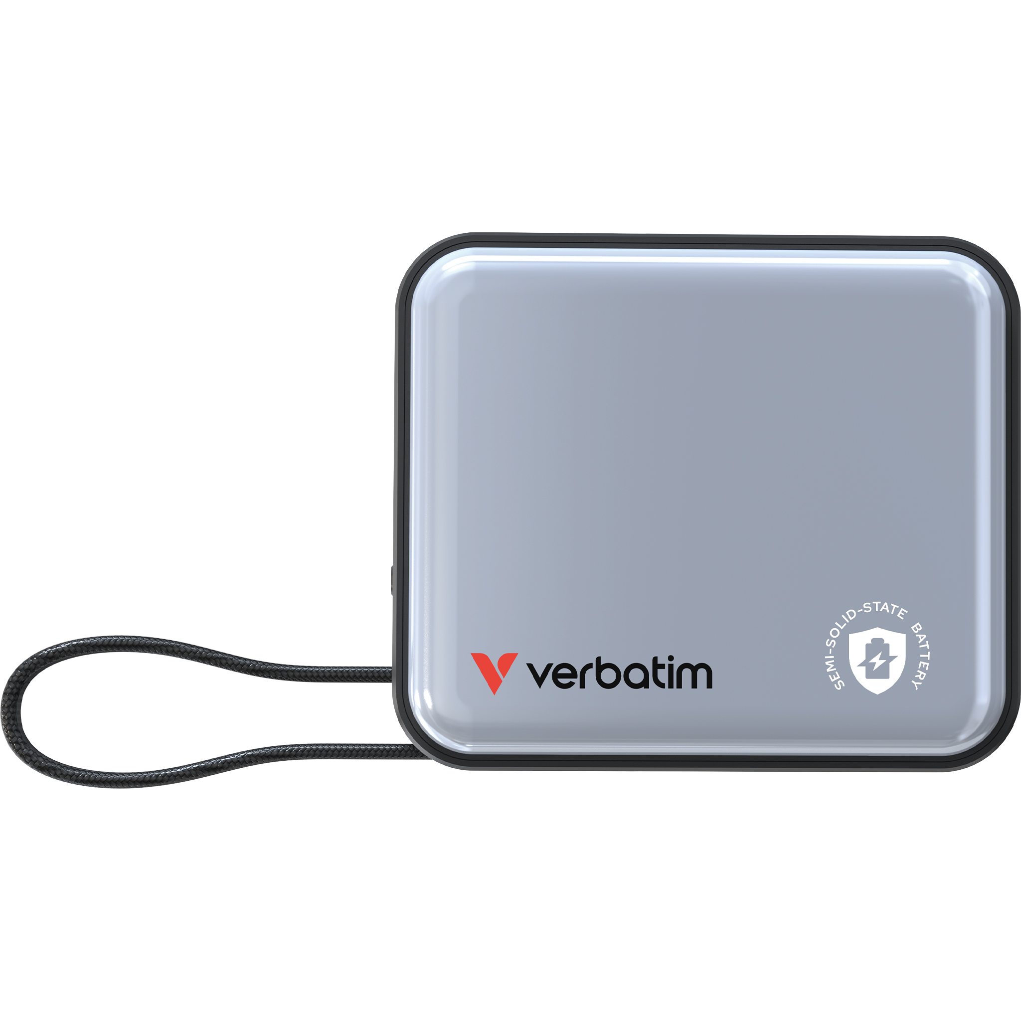 香港行貨 兩年保養 (*3C認證+二維碼）VERBATIM 威寶 SnapQub 10000mAh Qi2.2 L+C 半固態磁吸無線流動充電池 30270/30271