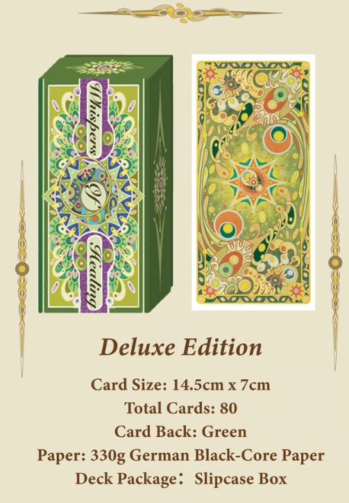 Tarot of Healing Words: Where Art Nouveau Meets Mindfulness