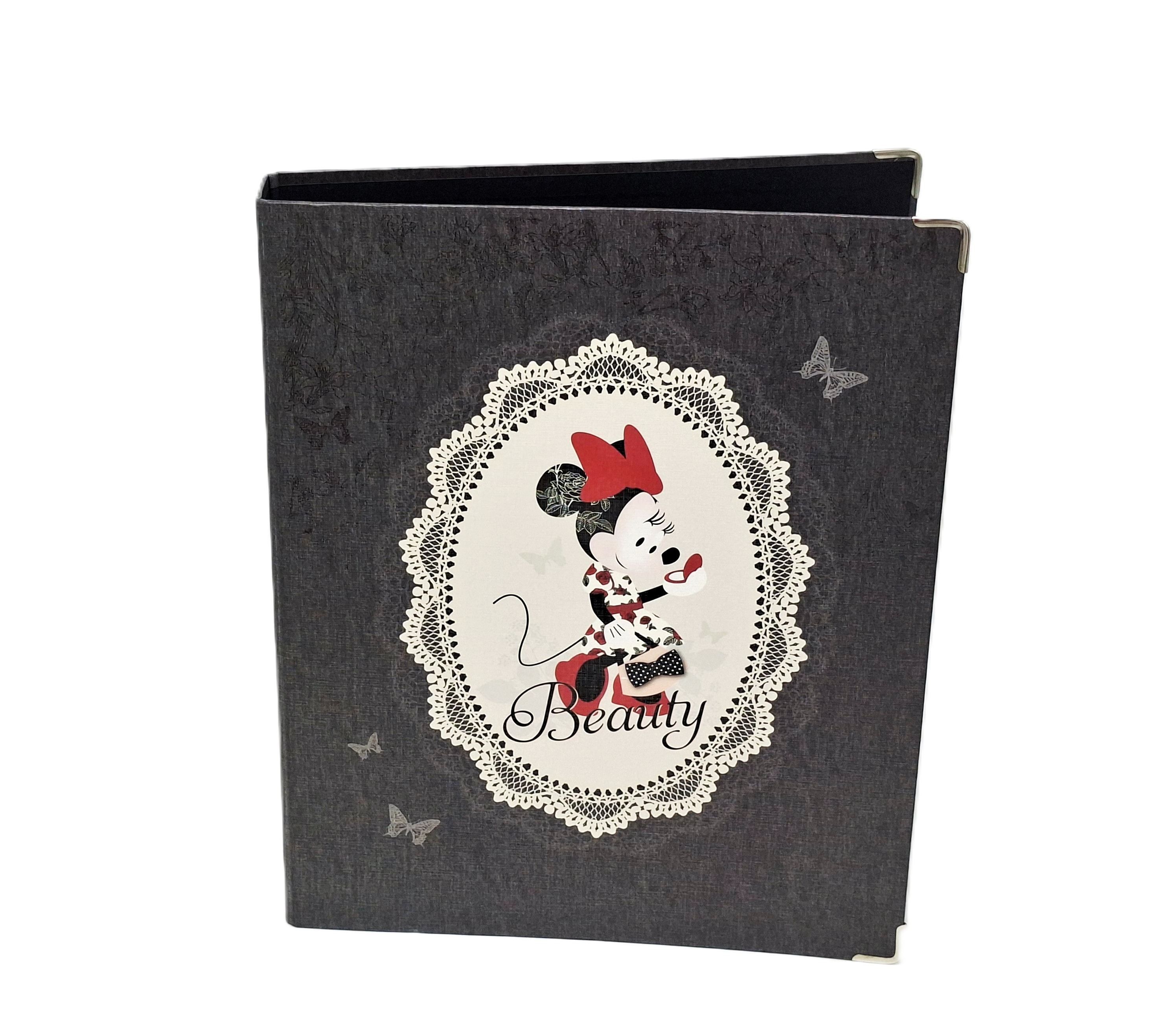 精裝4孔夾 Minnie Mouse  (DPAC-41302A)