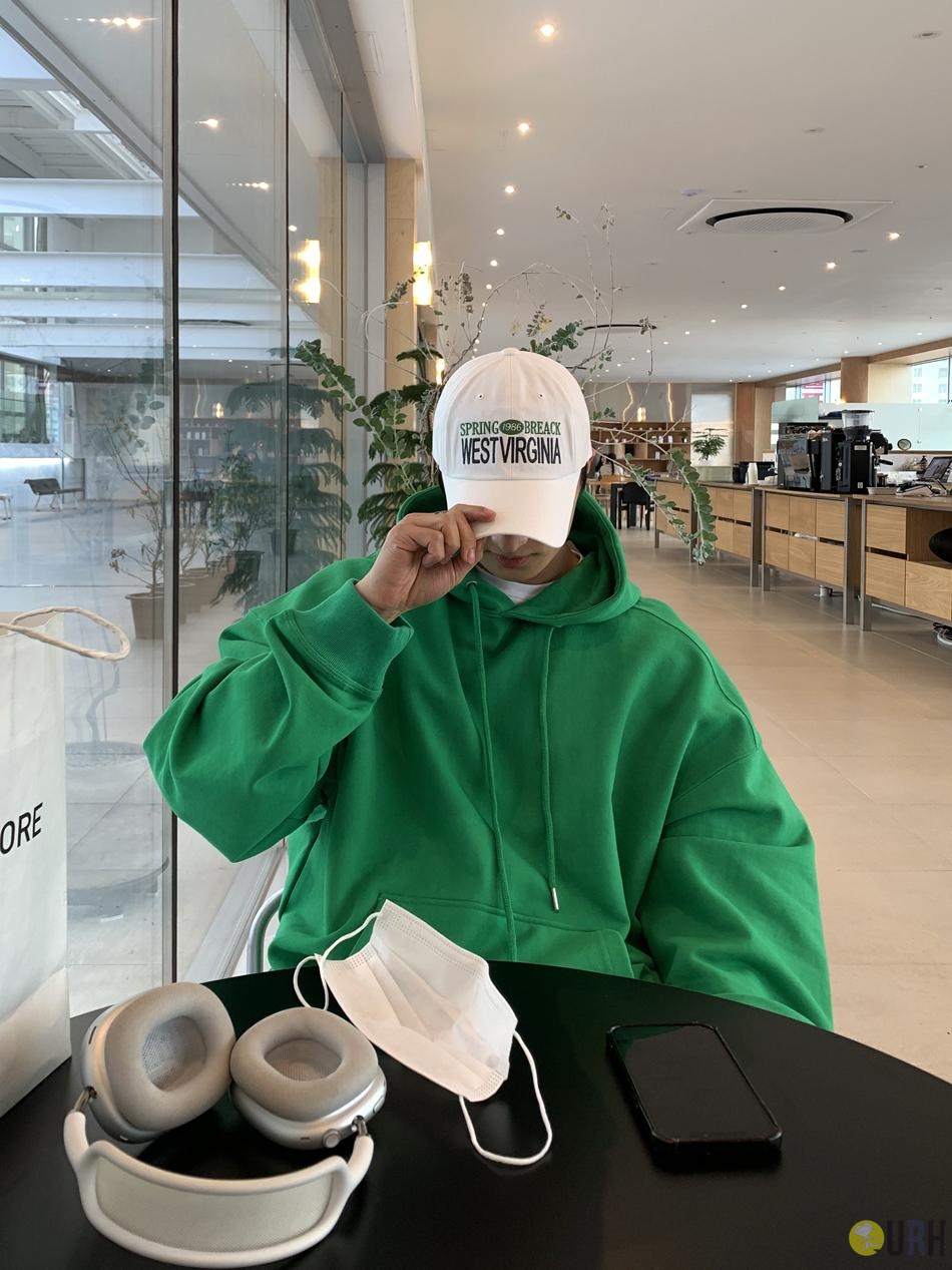 【100%保證韓國直送】高級 USA 棉質背部剪裁寬鬆連帽衫 Premium USA Cotton Overfit Hoodie [12 color] RL112852