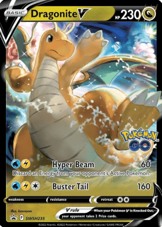 Pokemon TCG Sword & Shield Promos - Dragonite V-SWSH235