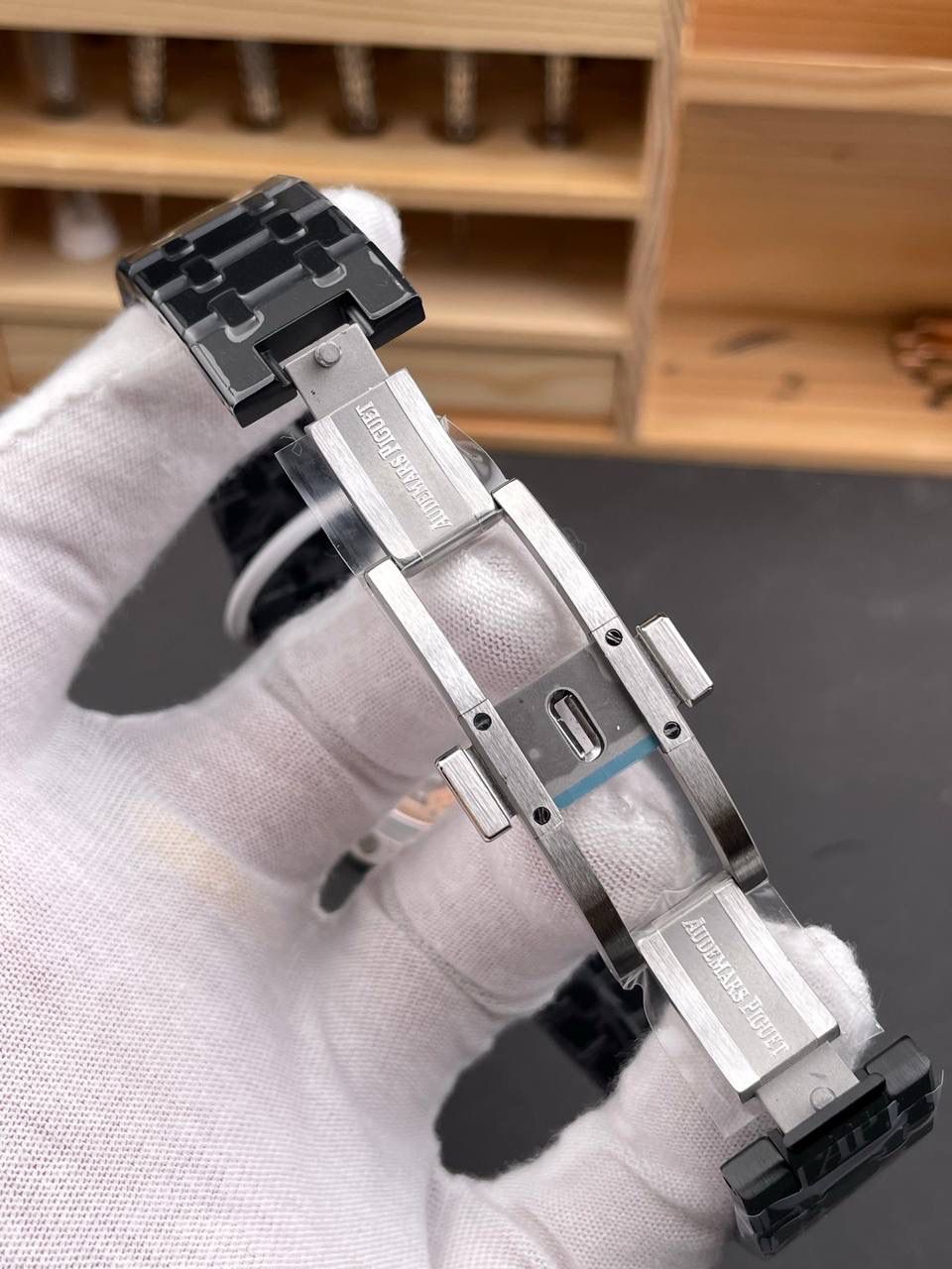 🚀爱彼黑陶瓷26579真月相 皇家橡树/41mm/5134机💯