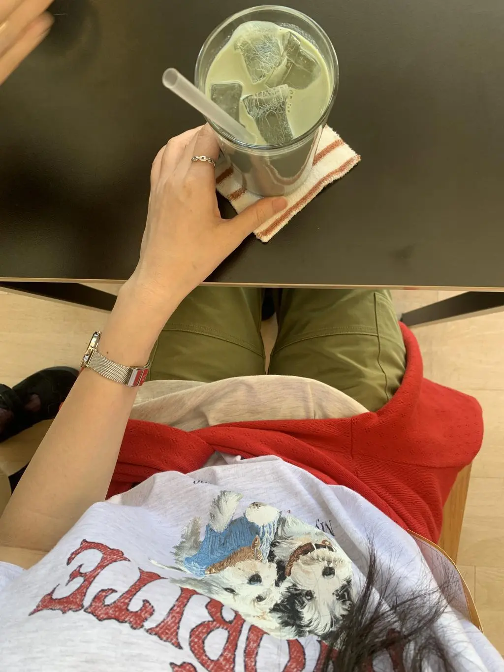 FILA Korea MY Favorite Puppy Tee⁠ 🐶(Uni Semi-Over Fit)