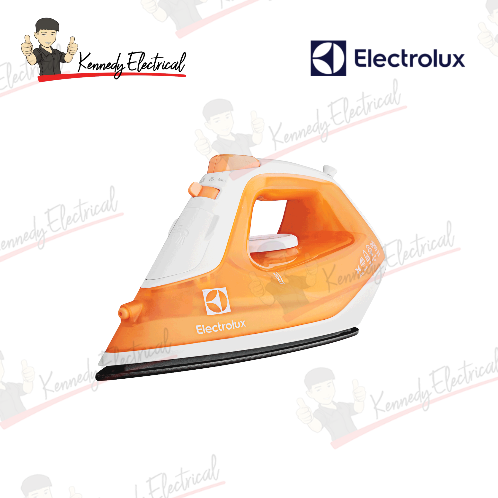 Electrolux Steam Iron with Non-Stick Soleplate (ESI4007)