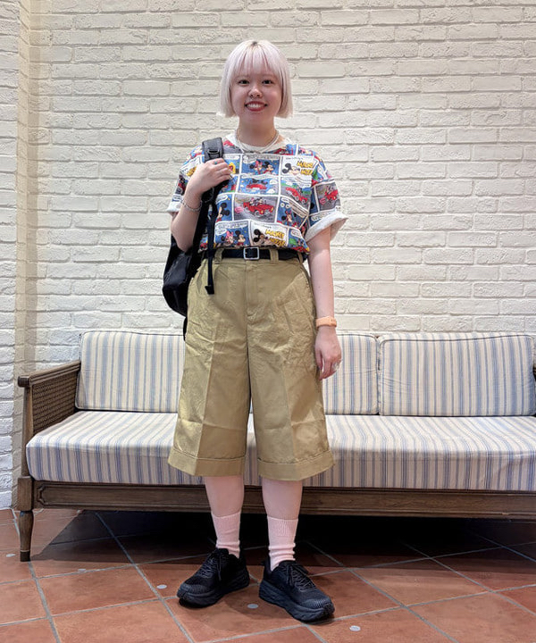 Champion x BEAMS BOY 別注米奇衫