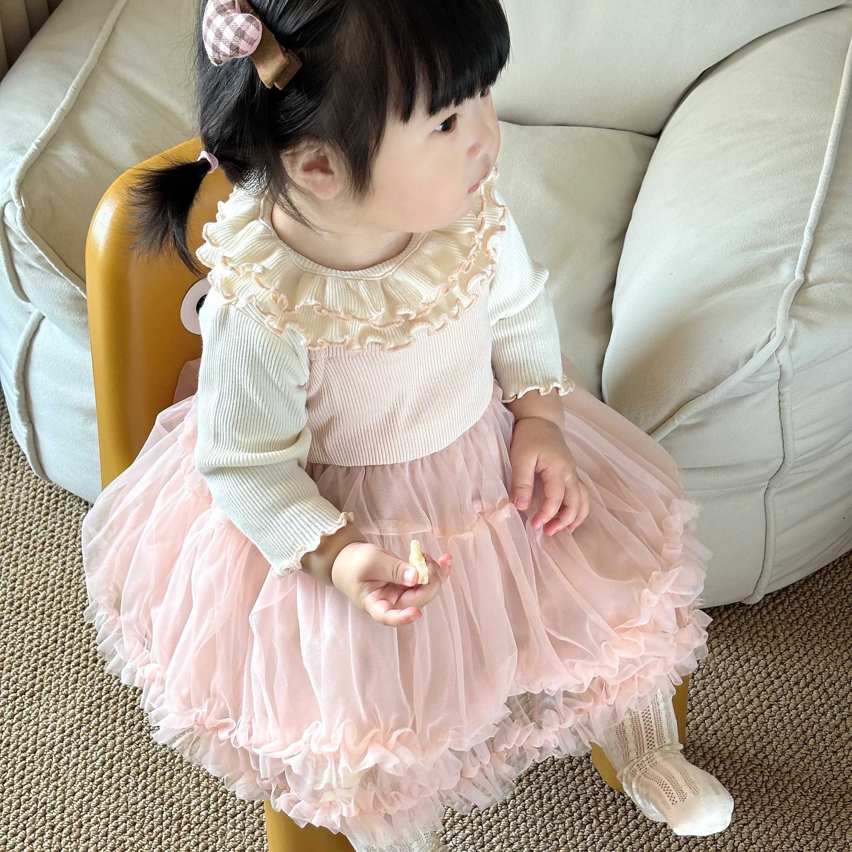 A0040 粉色吊帶紗裙