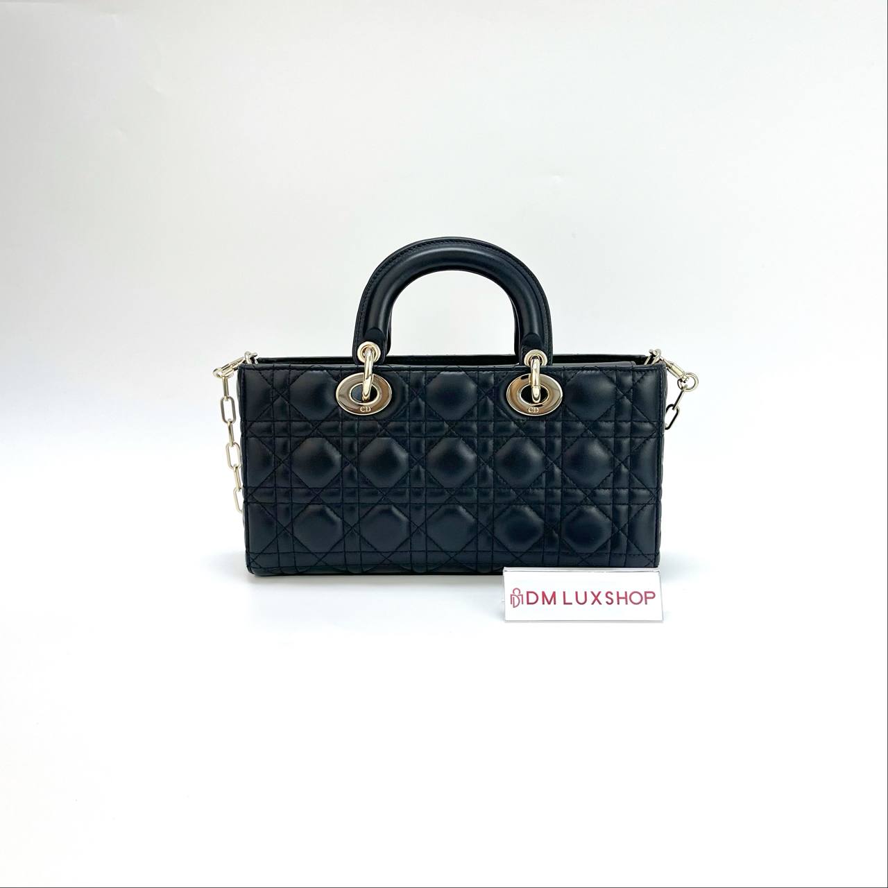 Dior D-Joy Medium Black GHW