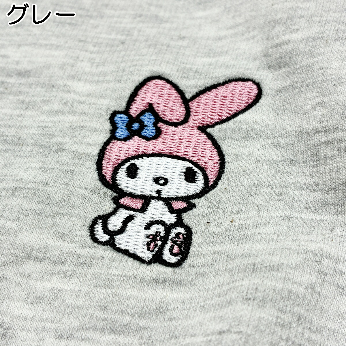 🆕【⭐訂購⭐】🌀 🇯🇵 日本直送🇯🇵 #Sanrio #Melody 刺繡束袖衛衣 [2款選］🌀 [PLBA-0061] [260220]