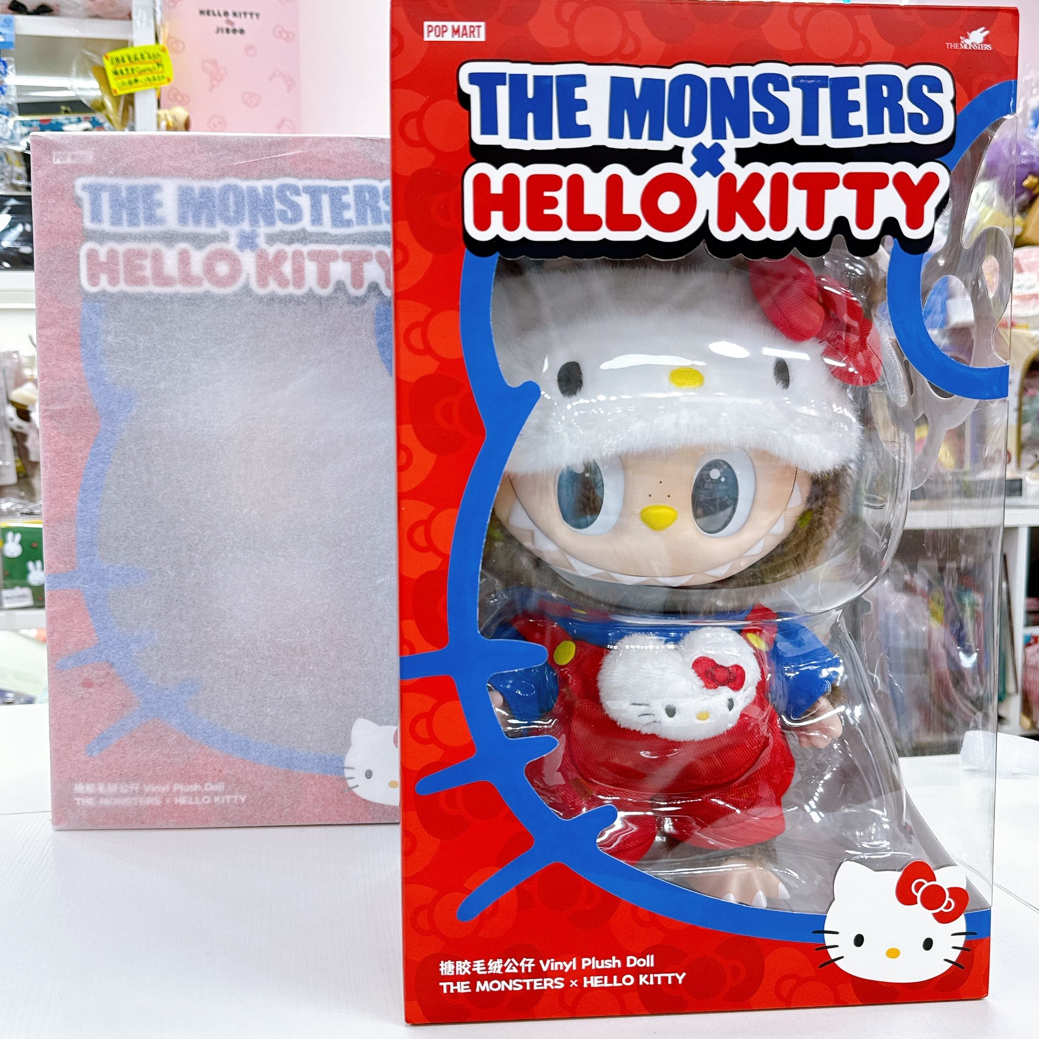 原裝正版泡泡瑪特 labubu  Sanrio 合作系列 盒裝公仔