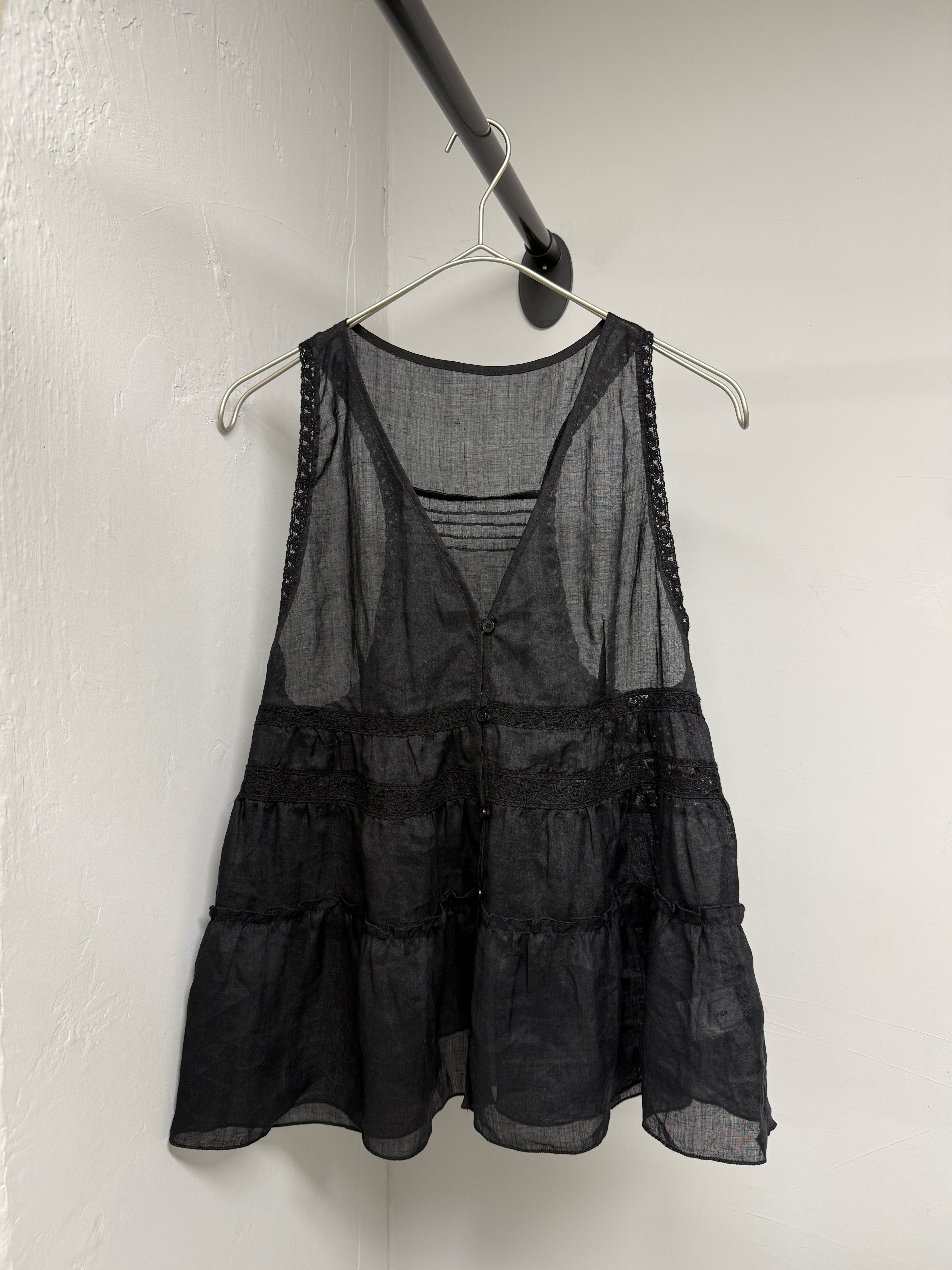 Embroidered Vest #top138