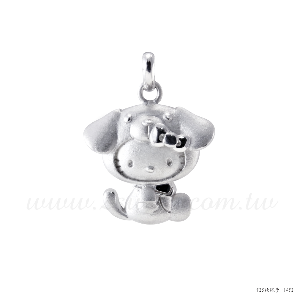 📦訂購 台灣代購 2sweet 甜蜜約定 Sanrio Hello Kitty 生肖系列 狗年款 925純銀吊墜頸鏈