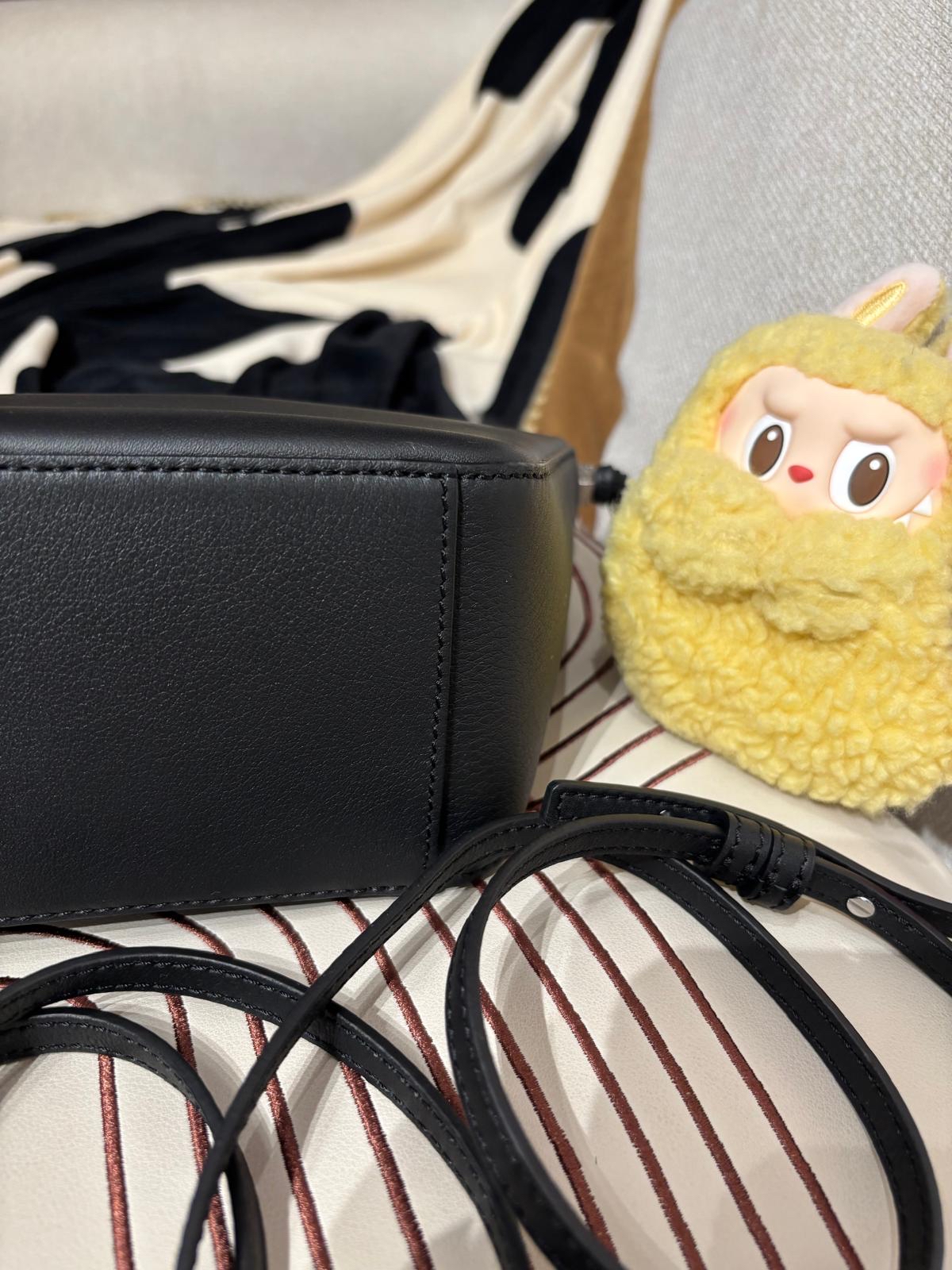 全新未使用品 Loewe Mini Hammock hobo in classic calfskin 黑色牛皮 100%Authentic, 全新未使用品 Unused ✅Booklet ✅Dust bag
