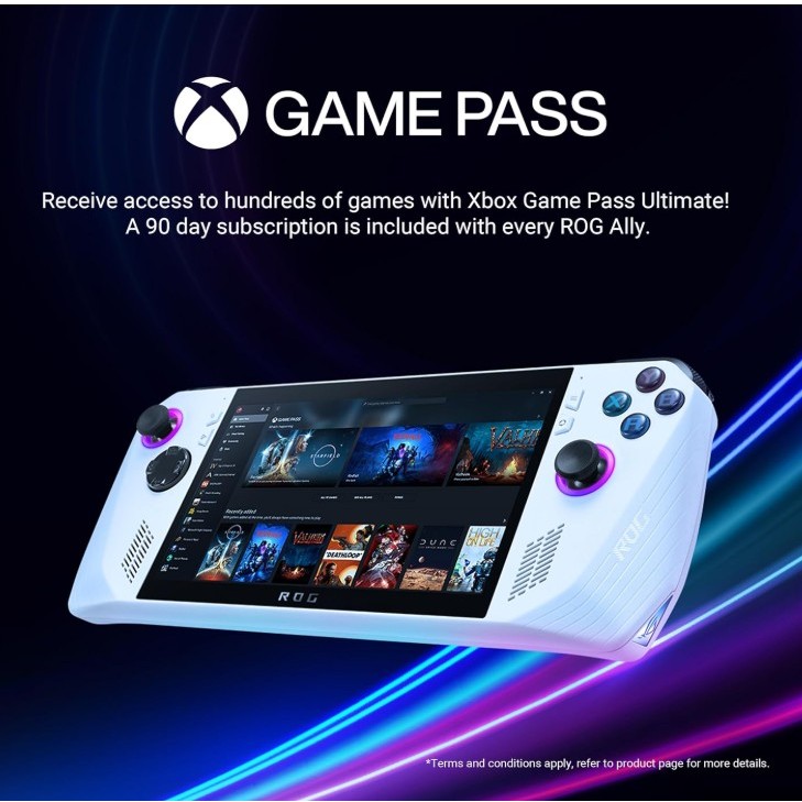 (🔥FLASH SALE🔥) Asus ROG Ally White 512GB Z1 Extreme Gaming Handheld Console (Brand New Full Set)
