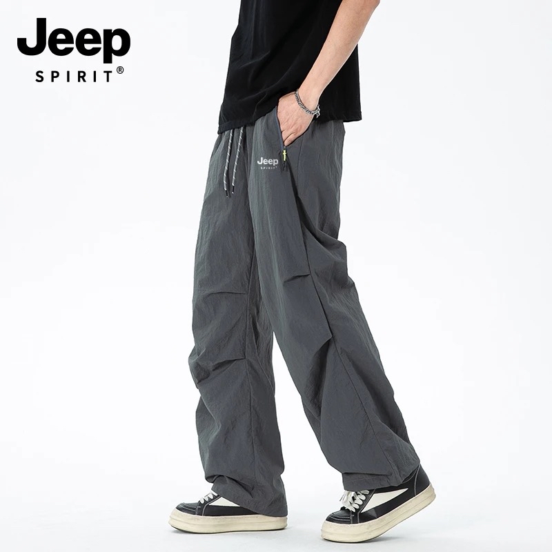 山系男女同款7色輕薄防水防風工裝褲 