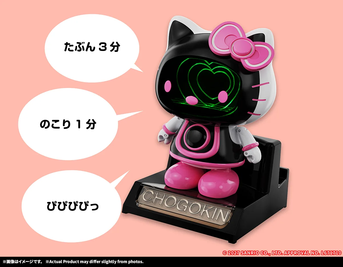 (預訂訂金 $200) (總價 $528) Bandai 超合金 Chogokin Hello Kitty 2.0 吉蒂貓 (行版)