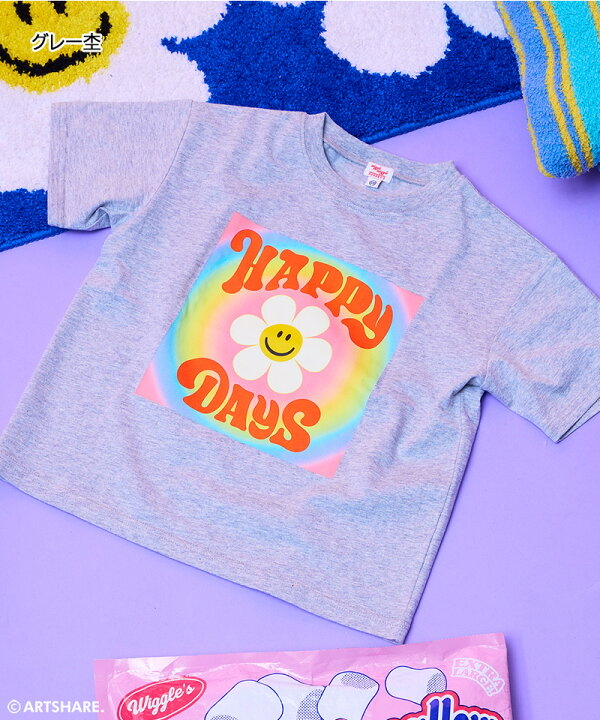 🇯🇵預訂 日本直送🇯🇵Markey’s x Wiggle Wiggle八色趣味印花短袖T恤