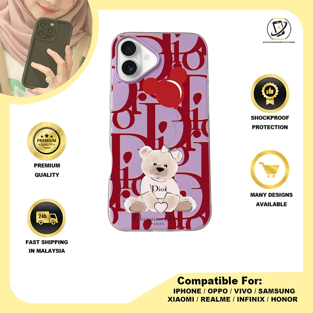 JELLY CASE PHONE FOR IPHONE - DESIGN DIOR A