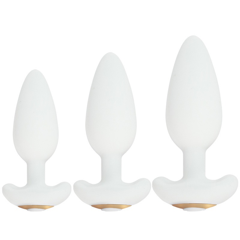 硅胶外出拉珠后庭肛鞭震动自慰器女用硅胶肛塞成人情趣性玩具