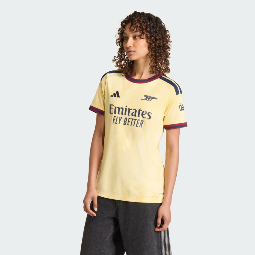 Adidas Arsenal 阿仙奴 2026-27 女裝三客球迷版球衣 (可加印字章) KB9959