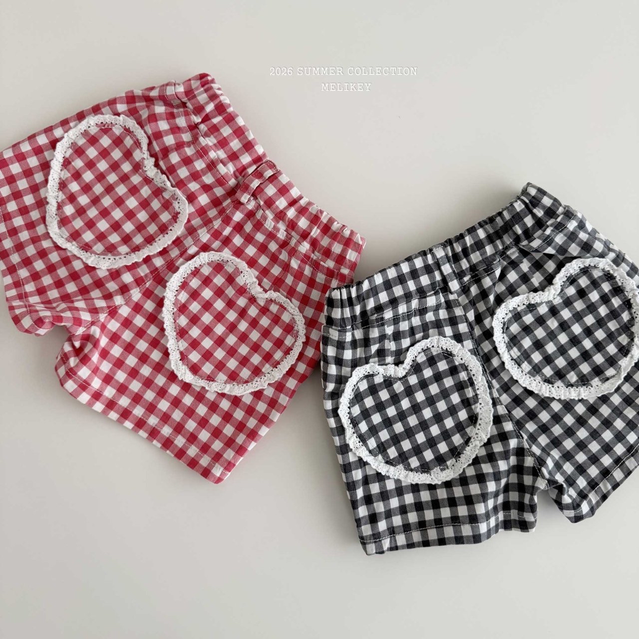 Checkered Heart Pants