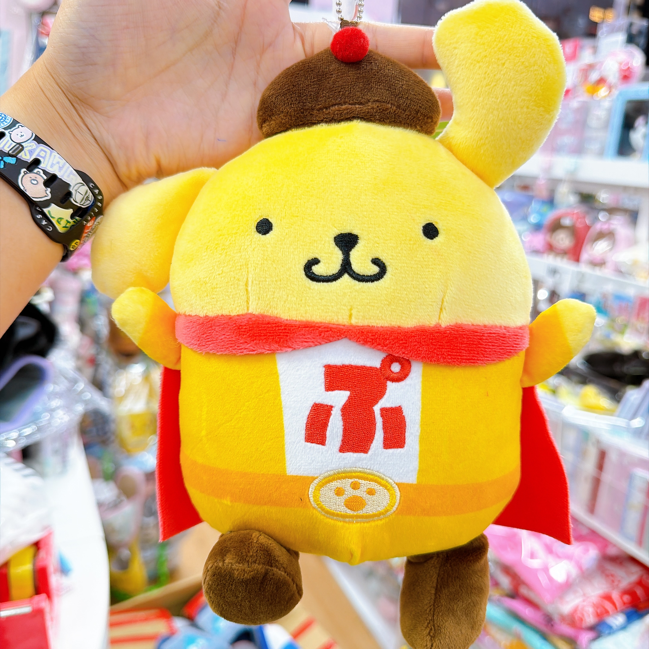 日本直送日本版布甸狗公仔掛飾20cm
