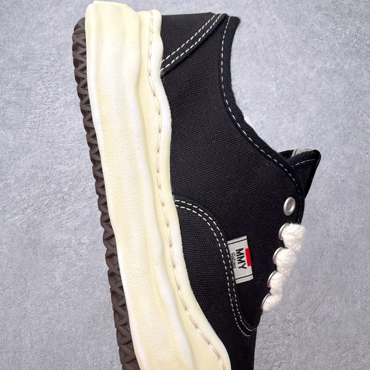 Maison Mihara Yasuhiro MMY "Baker" OG Sole Canvas Low-top Sneaker