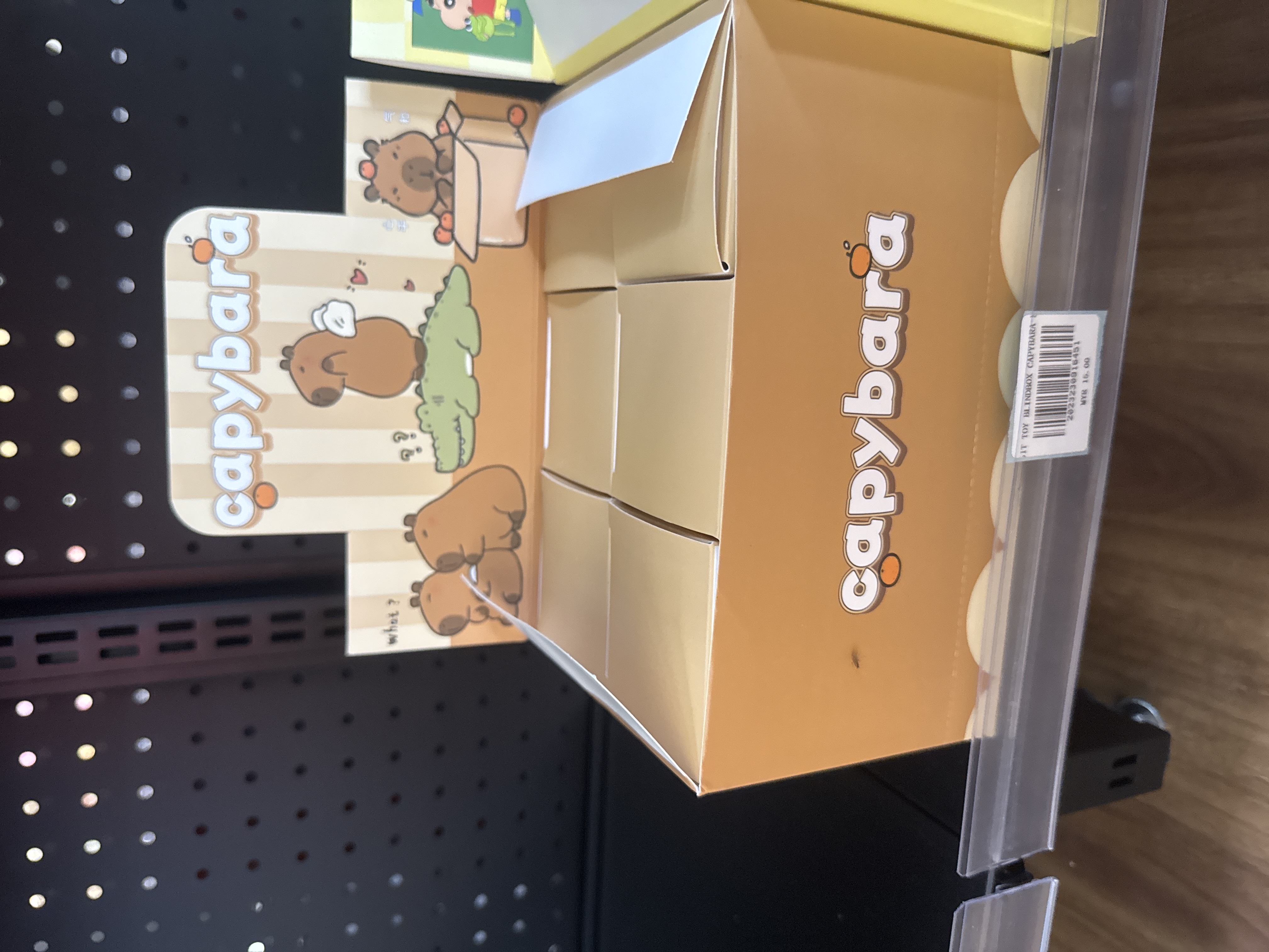 16451 盲盒 TOY BLINDBOX CAPYBARA RELAX