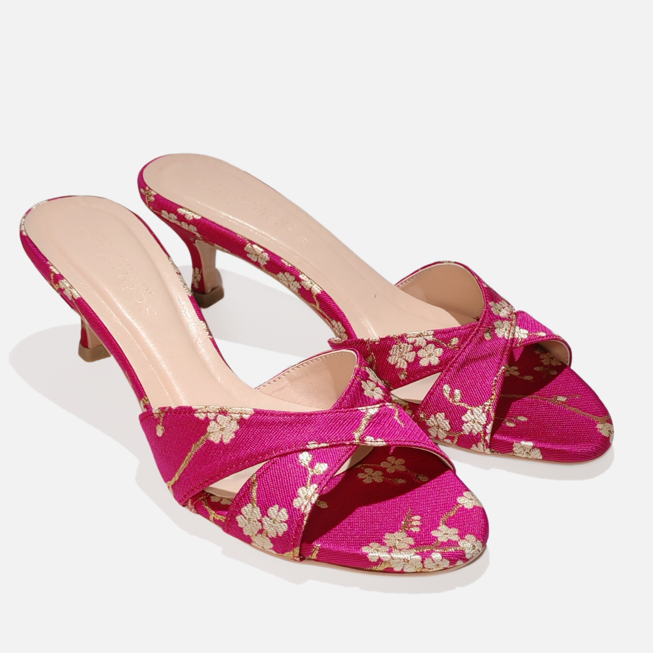 REYNA 50 FUCHSIA BROCADE