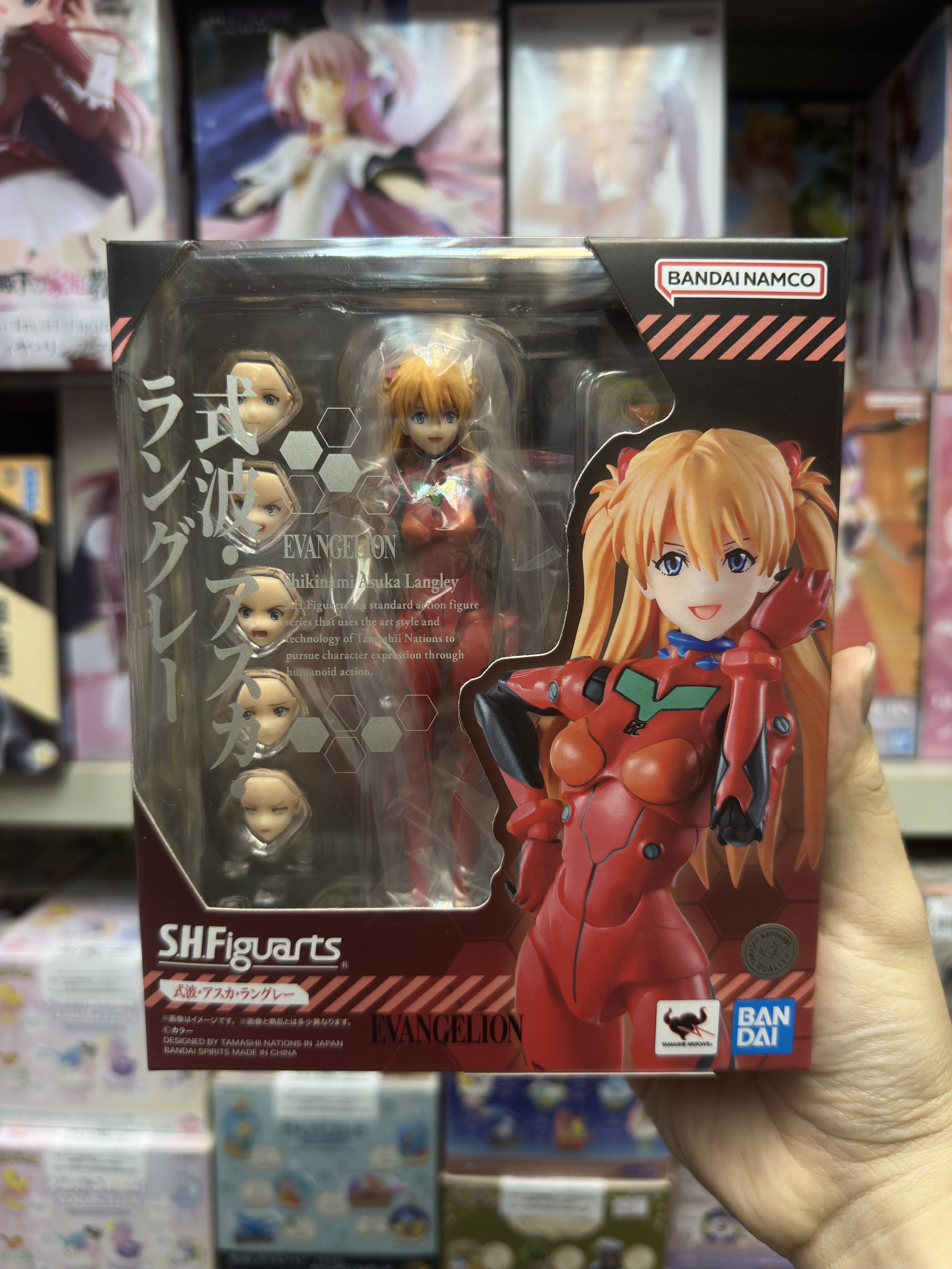 現貨 Bandai SHF EVA 新世紀福音戰士 明日香SHF