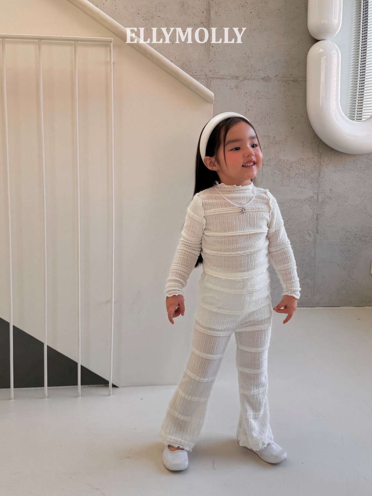 Ellymolly | Lace pants (Ivory size 9(110-119)