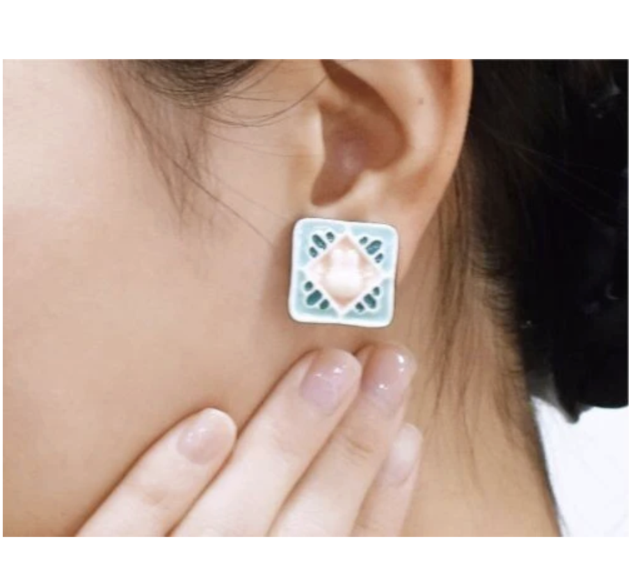 🐰Pre Order  - miffy  "美濃燒" 耳環.  Made in Japan🇯🇵  ( 📦 大約3月底到貨, 若遇到缺貨或其它因素貨期會延遲 ）