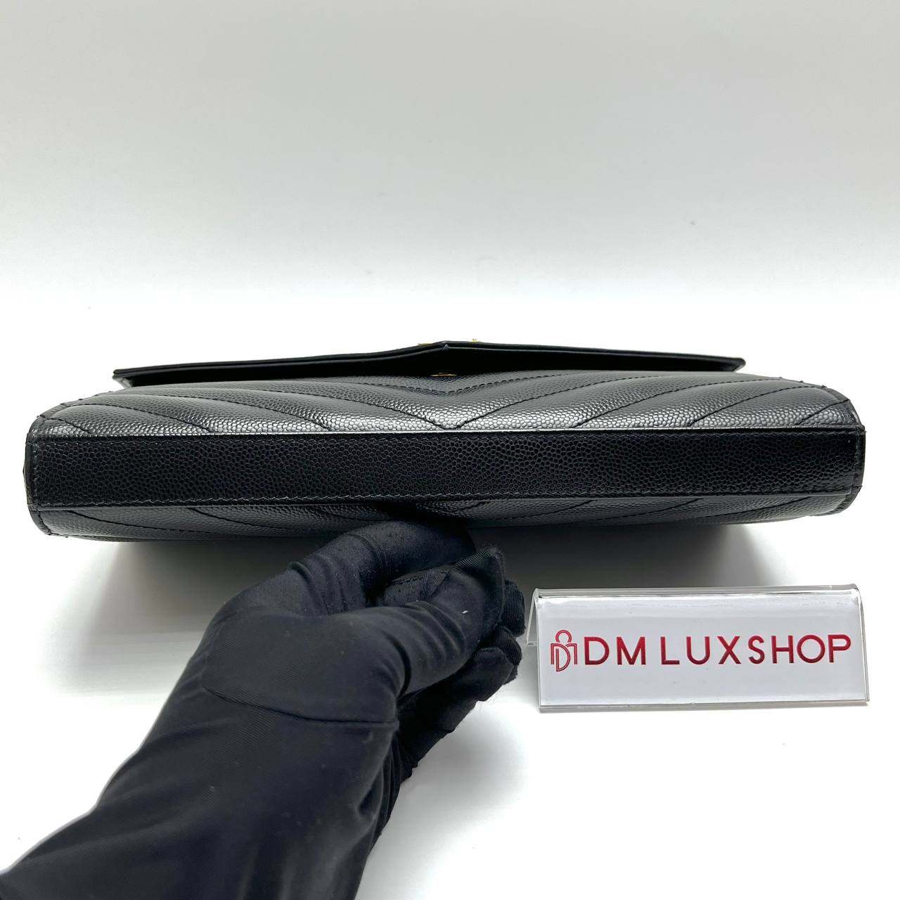 YSL Black Envelope WOC GHW