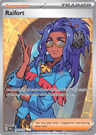 Pokemon TCG  Scarlet & Violet—Prismatic Evolutions - Raifort-141/131