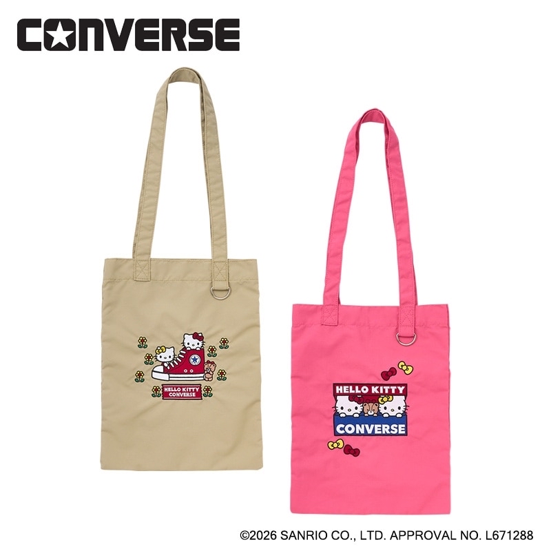 🎀【預訂】CONVERSE × Kitty Tote Bag Beige