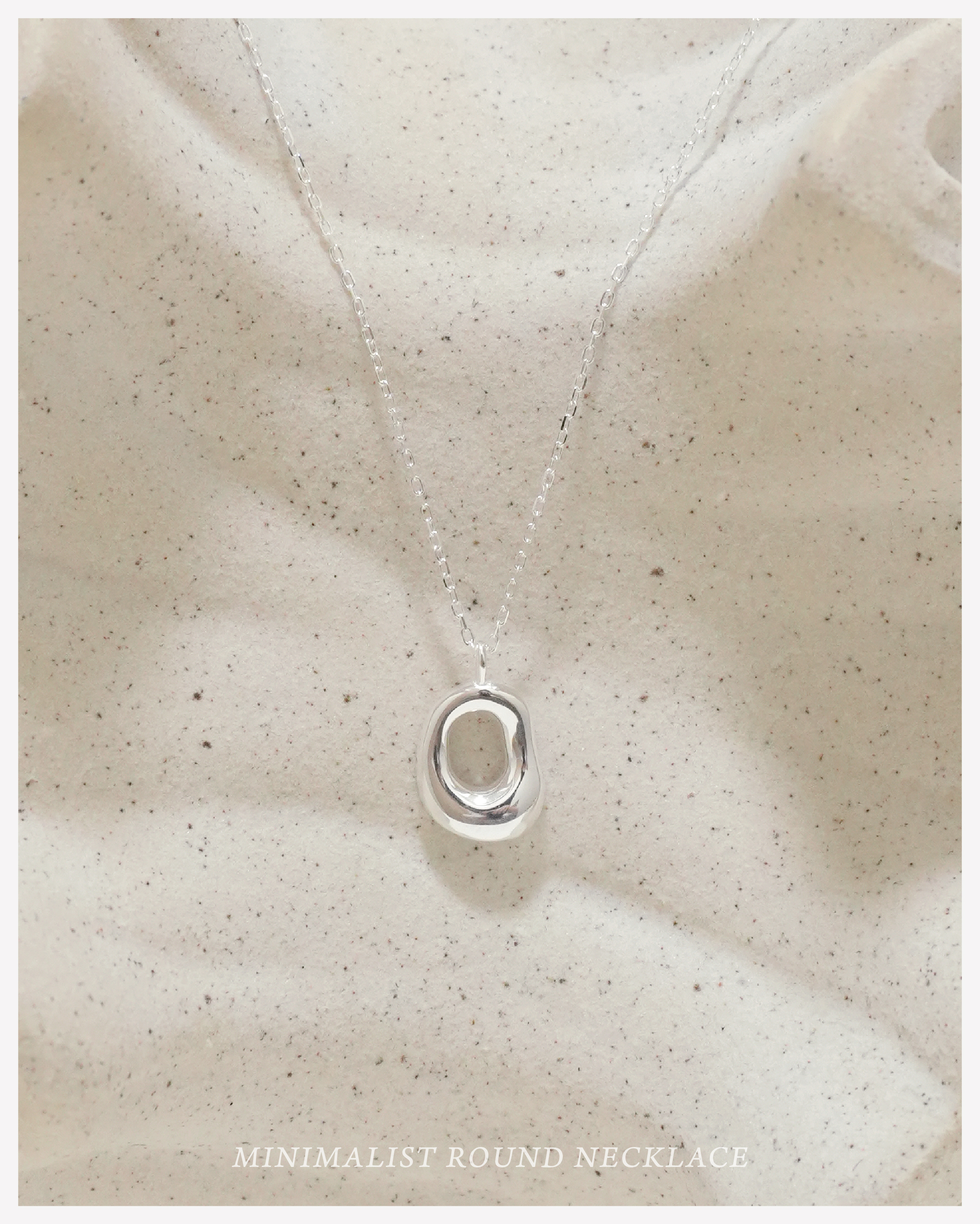 Minimalist Round Necklace 