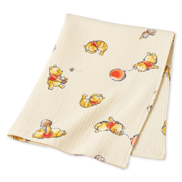 🇯🇵預訂 日本直送🇯🇵Winnie the pooh小熊維尼滿印純棉午睡毯紗布毯