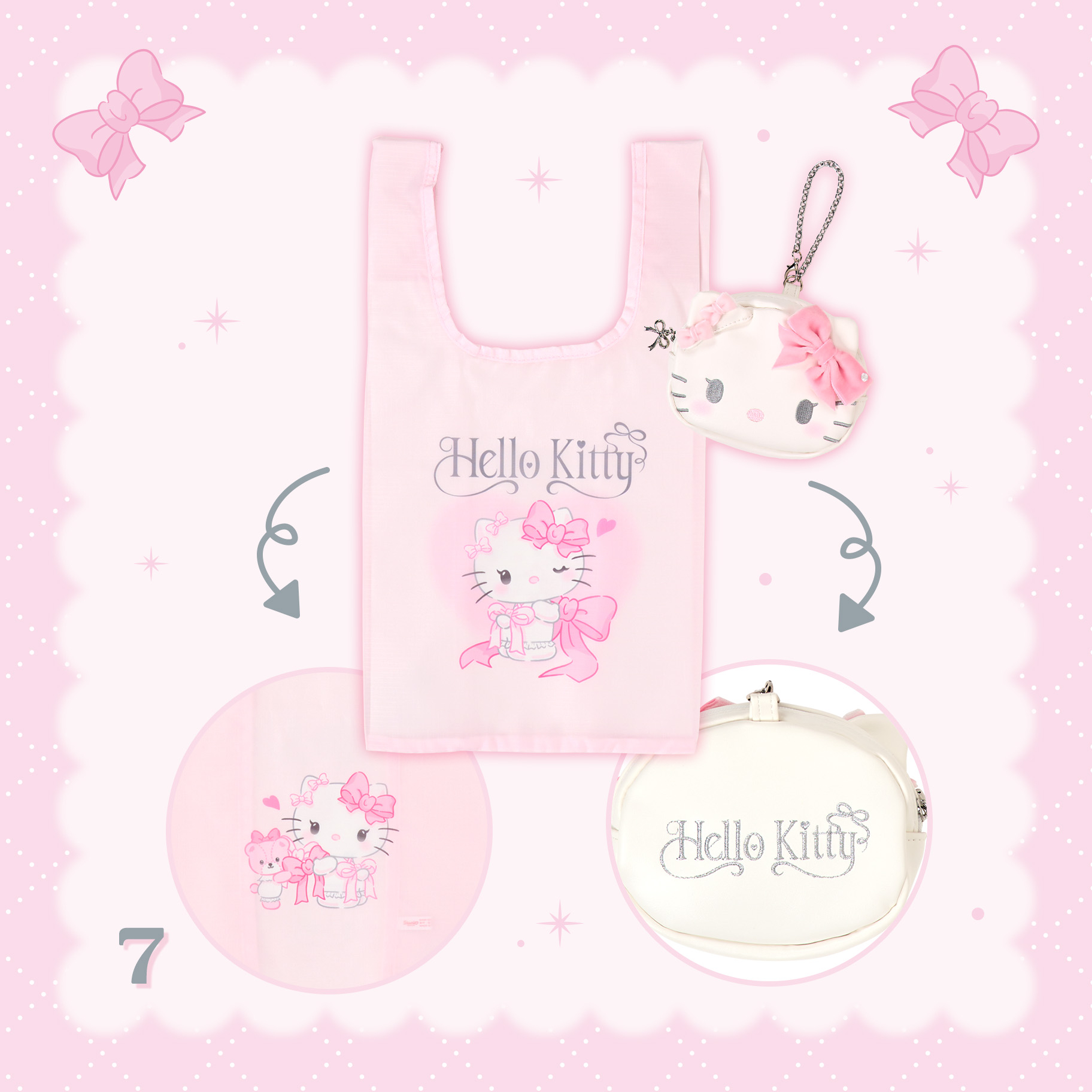 日本預訂📍日本Hello Kitty粉紅蝴蝶結生日系列 - 公仔/吊飾/Tote Bag/水杯/文具/盲盒 29/10日本開售