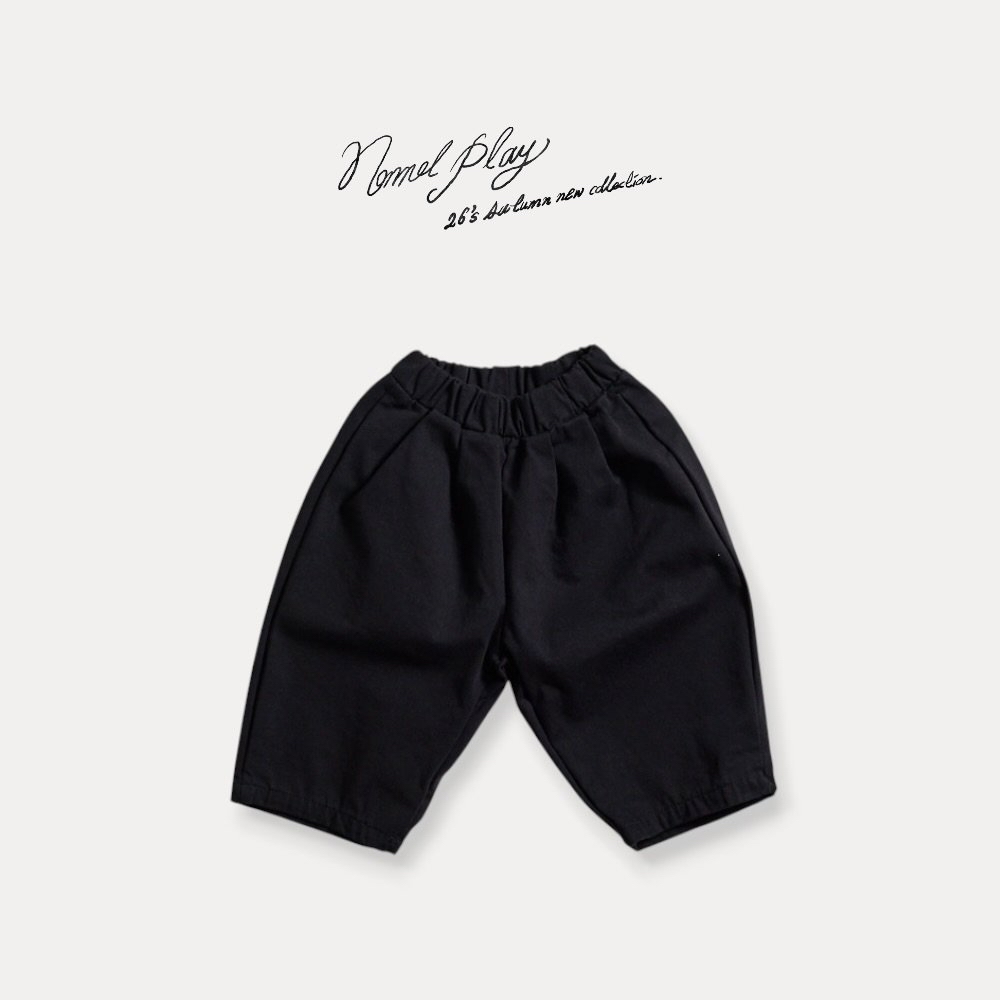 Normalplay | Double pleat cotton pants
