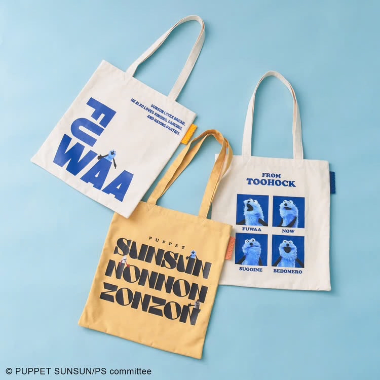 日本預訂📍日本Accommode x Puppet SunSun系列 - Tote Bag